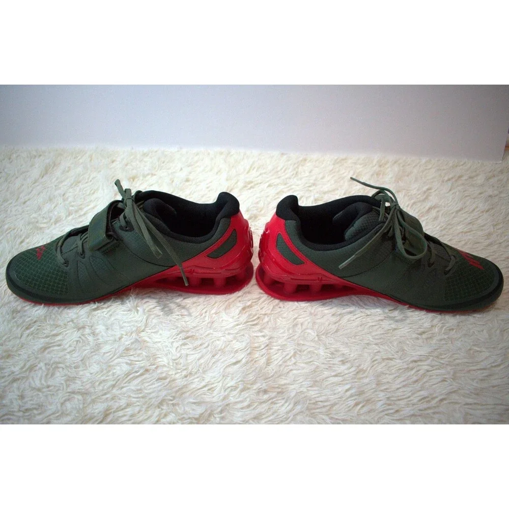 Inov-8 FastLift 325 Training Sneakers 000722‑GR‑RD‑01 Men's Size 9.5/Women's 11